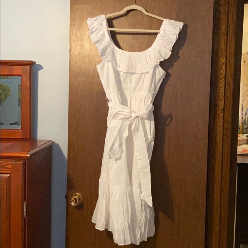 White summer dress